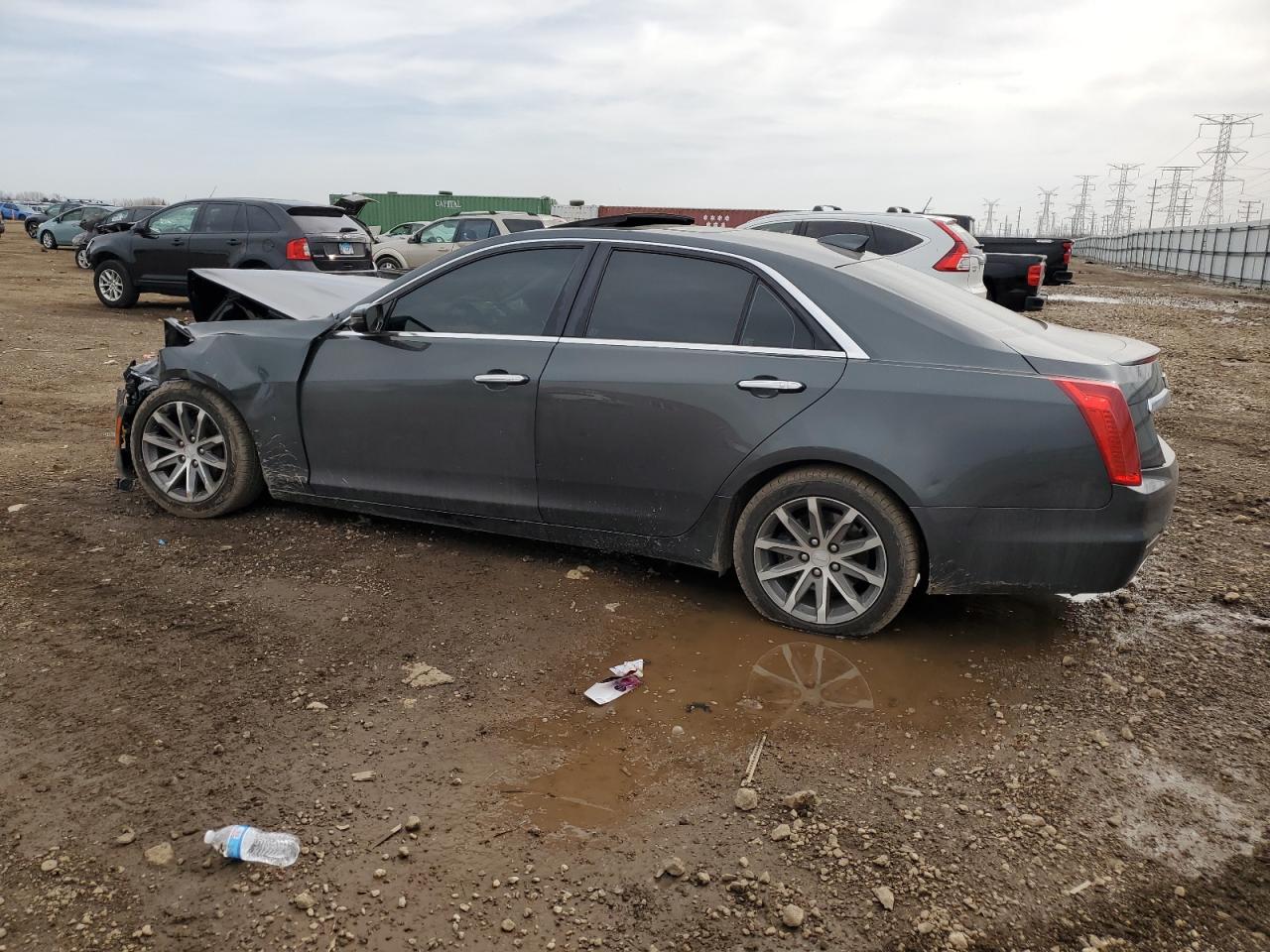 2016 Cadillac CTS VIN 1G6AR5SS1G0164795 Copart auction photo, front end damage thumbnail 2