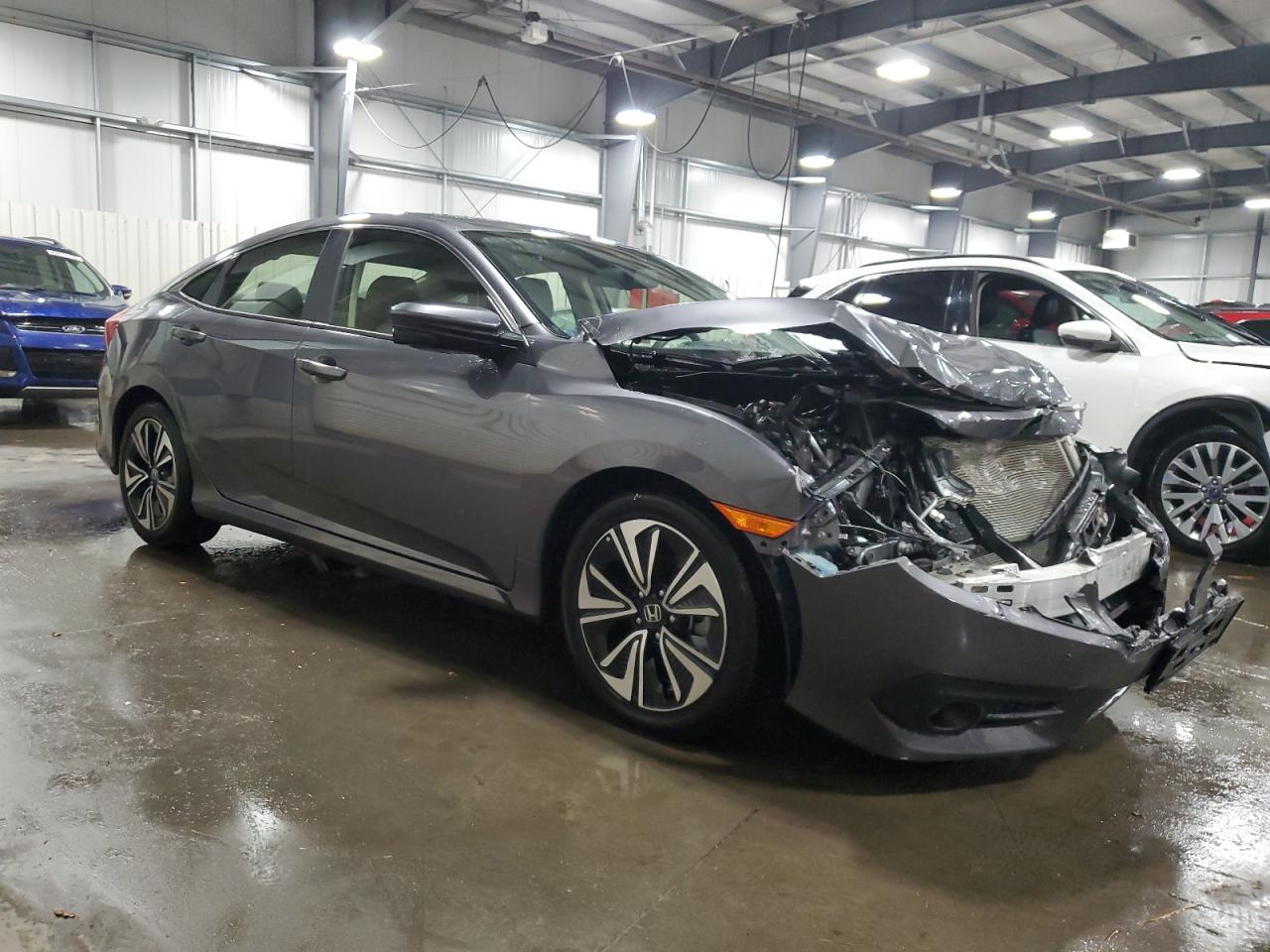 2018 Honda Civic VIN JHMFC1F71JX026416 Copart auction photo, front end damage thumbnail 4