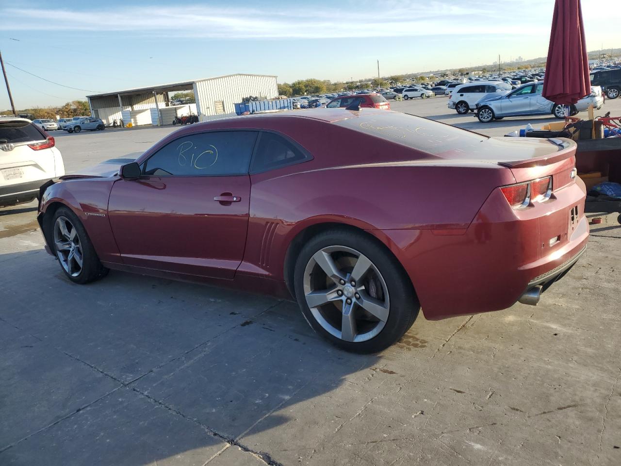 2011 Chevrolet Camaro VIN 2G1FK1EJXB9136827 Copart auction photo, front end damage thumbnail 2
