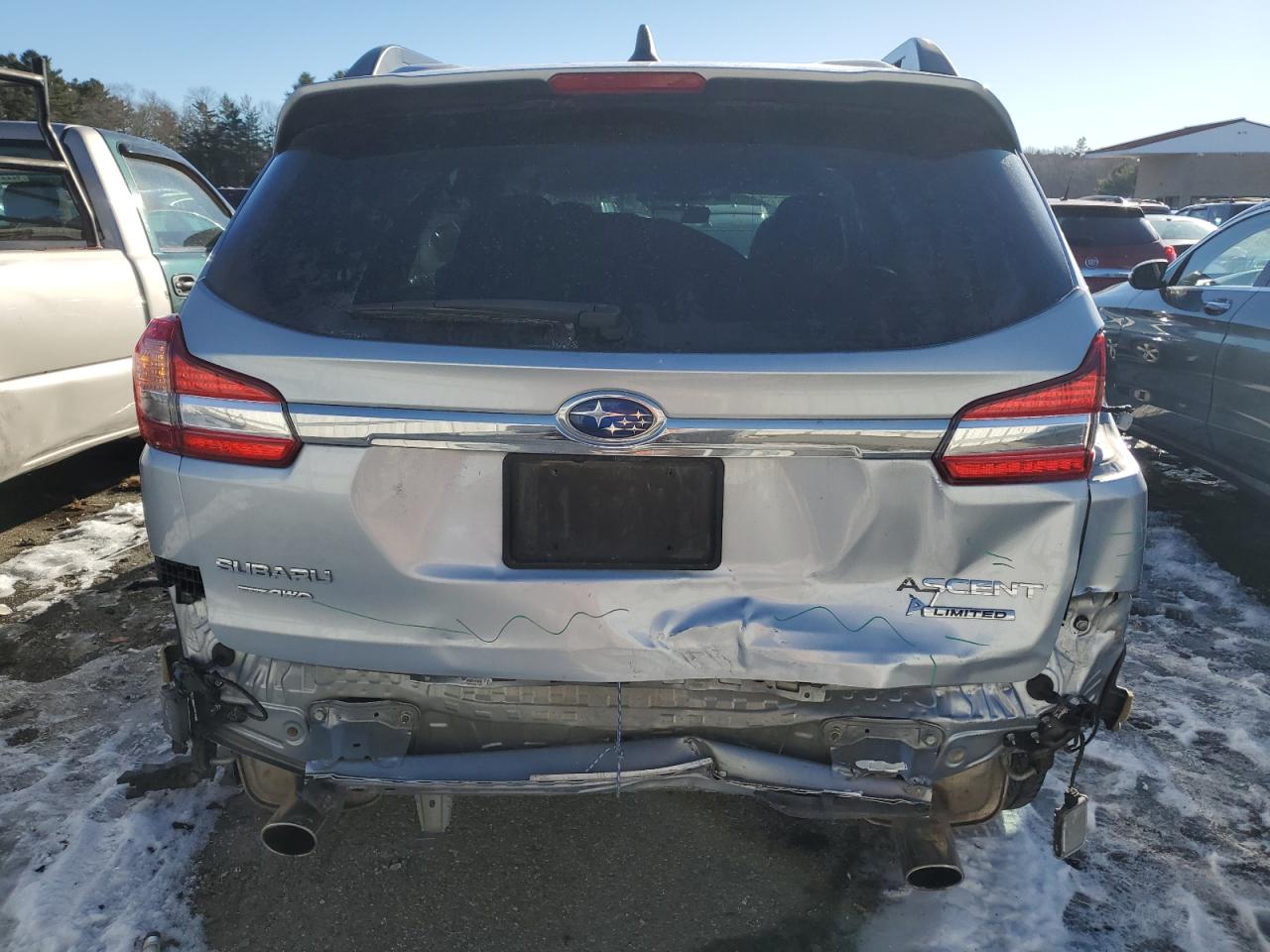 2019 Subaru Ascent VIN 4S4WMAJD0K3452310 Copart auction photo, rear end / minor dent/scratches damage thumbnail 6