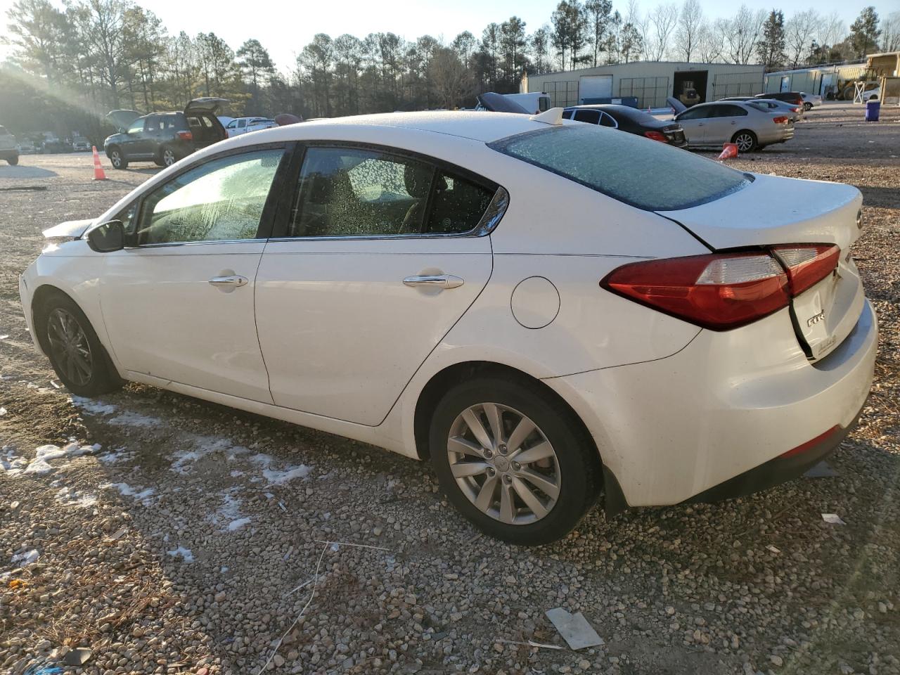 2014 KIA Forte VIN KNAFX4A87E5151409 Copart auction photo, front end damage thumbnail 2