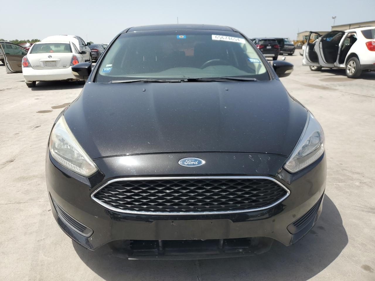 2016 Ford Focus VIN 1FADP3K25GL284771 Copart auction photo, rear end / side damage thumbnail 5