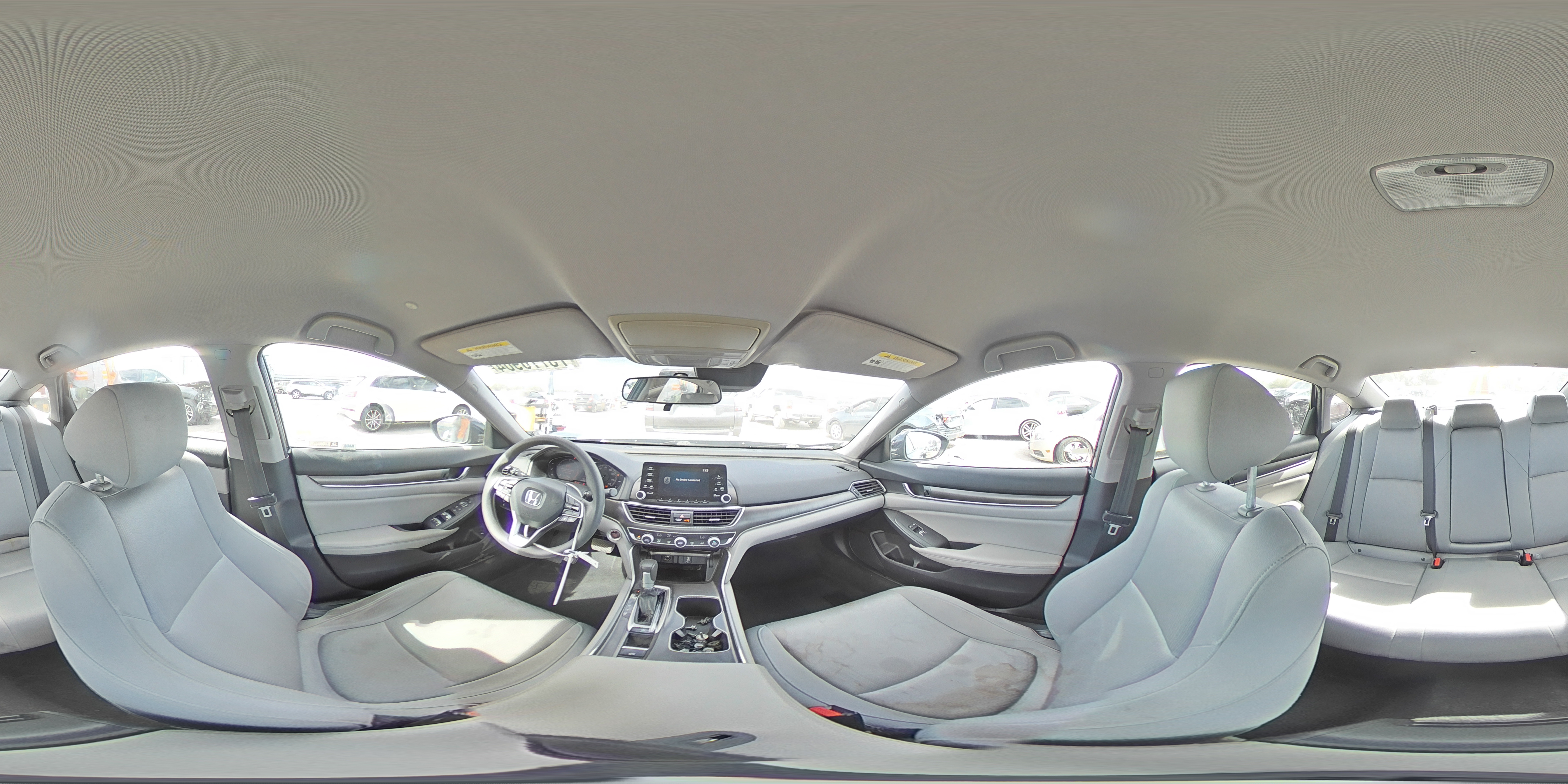 2019 Honda Accord VIN 1HGCV1F18KA052169 Copart auction photo, front end damage thumbnail 13