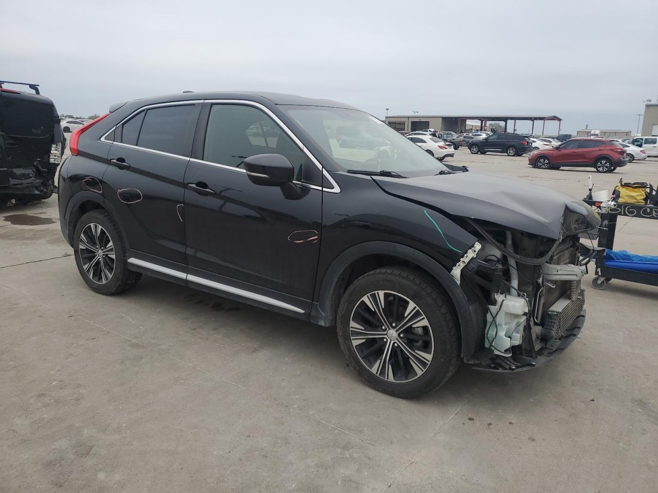 2018 Mitsubishi Eclipse VIN JA4AT5AA8JZ057540 Copart auction photo, front end / side damage thumbnail 4