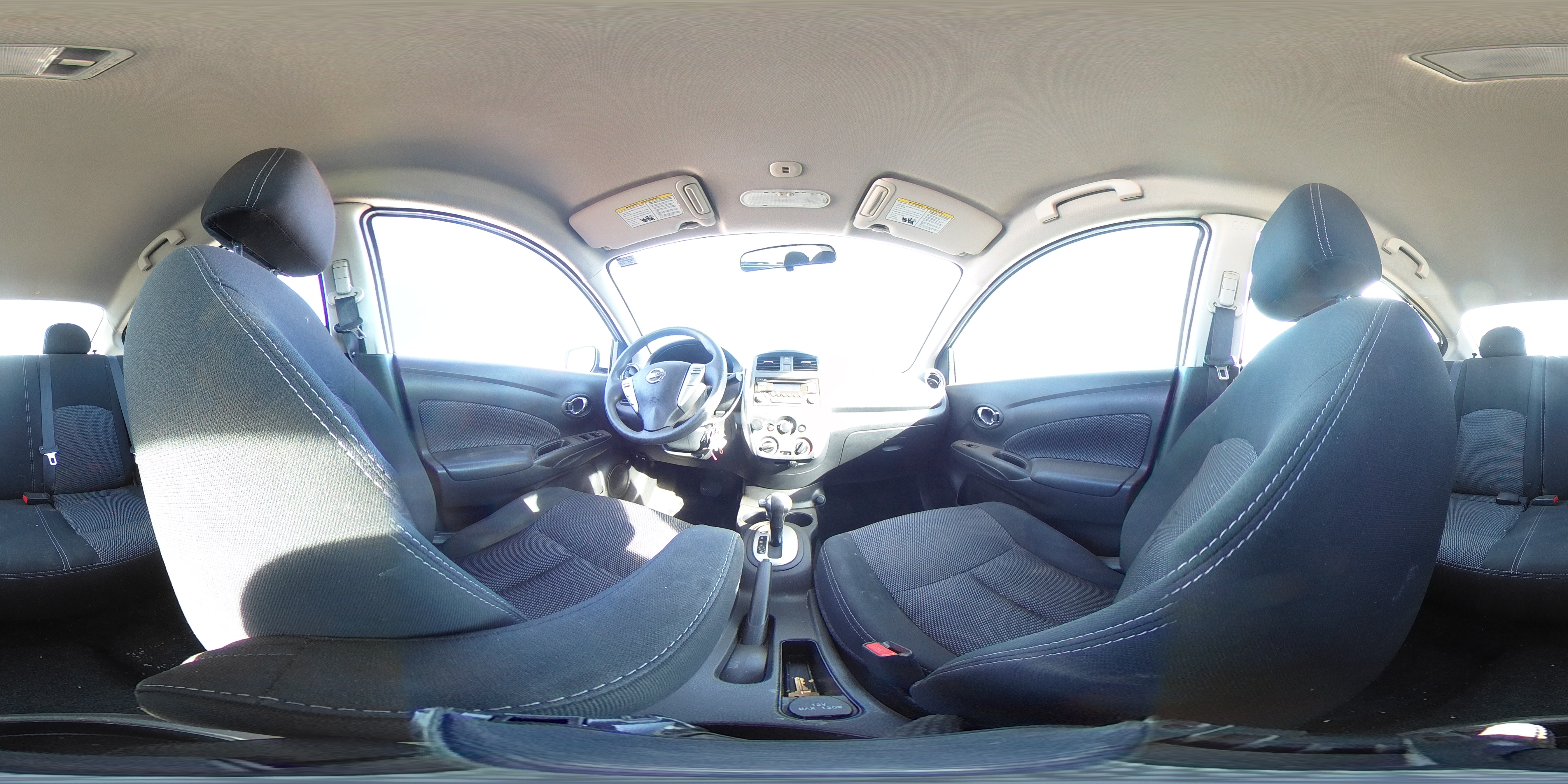 2017 Nissan Versa VIN 3N1CN7AP1HL877231 Copart auction photo, rear end damage thumbnail 12