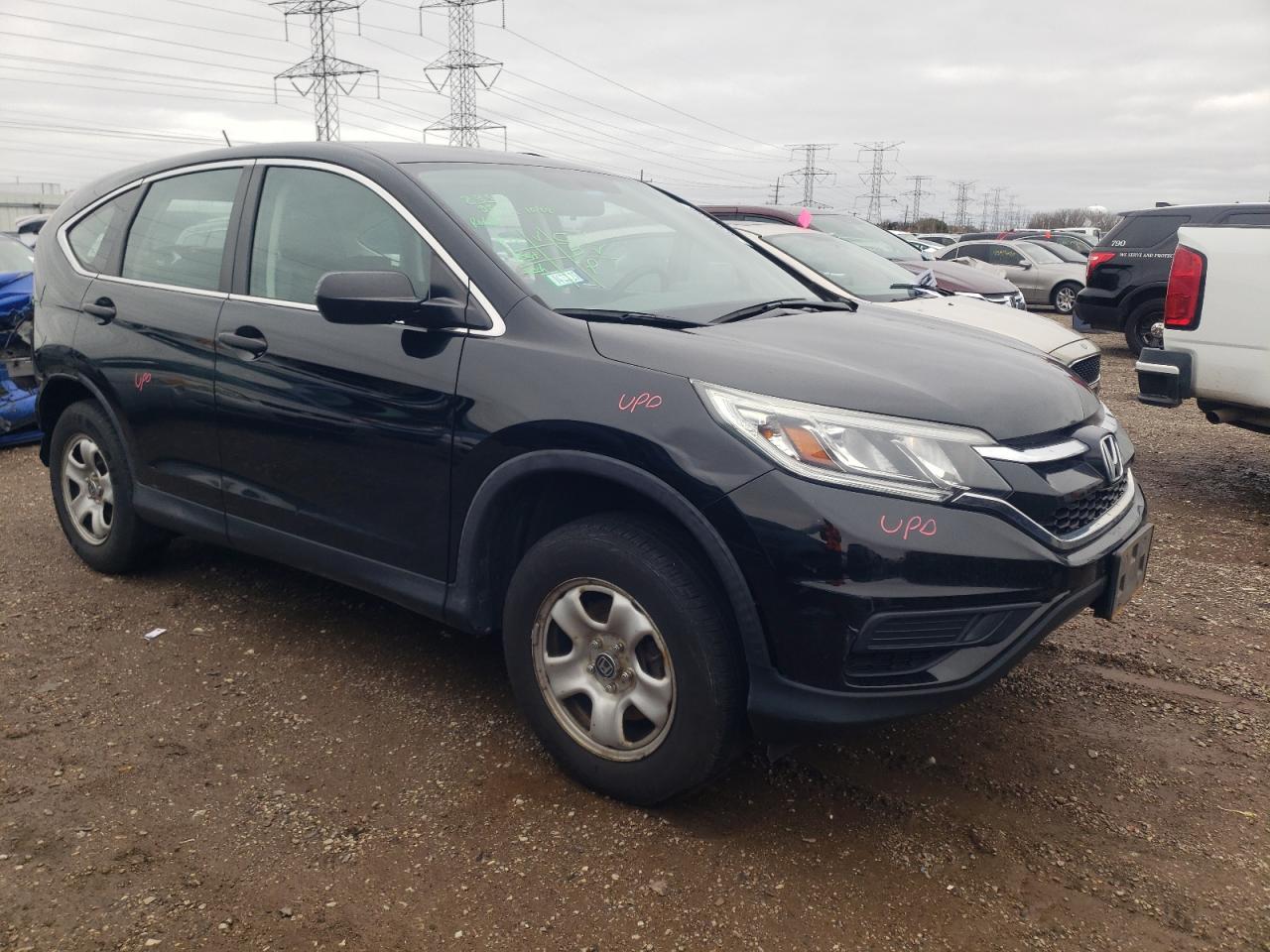 2015 Honda CR-V VIN 2HKRM4H34FH621738 Copart auction photo, rear end / minor dent/scratches damage thumbnail 4