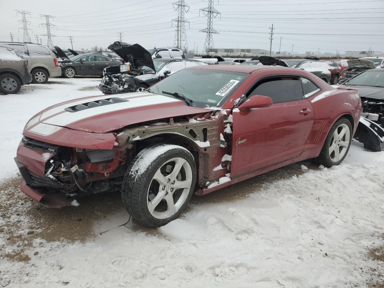 2014 Chevrolet Camaro VIN 2G1FJ1EJXE9211355