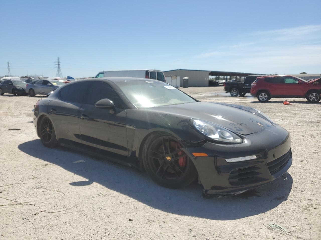 2015 Porsche Panamera VIN WP0AD2A74FL040718 Copart auction photo, front end / minor dent/scratches damage thumbnail 4