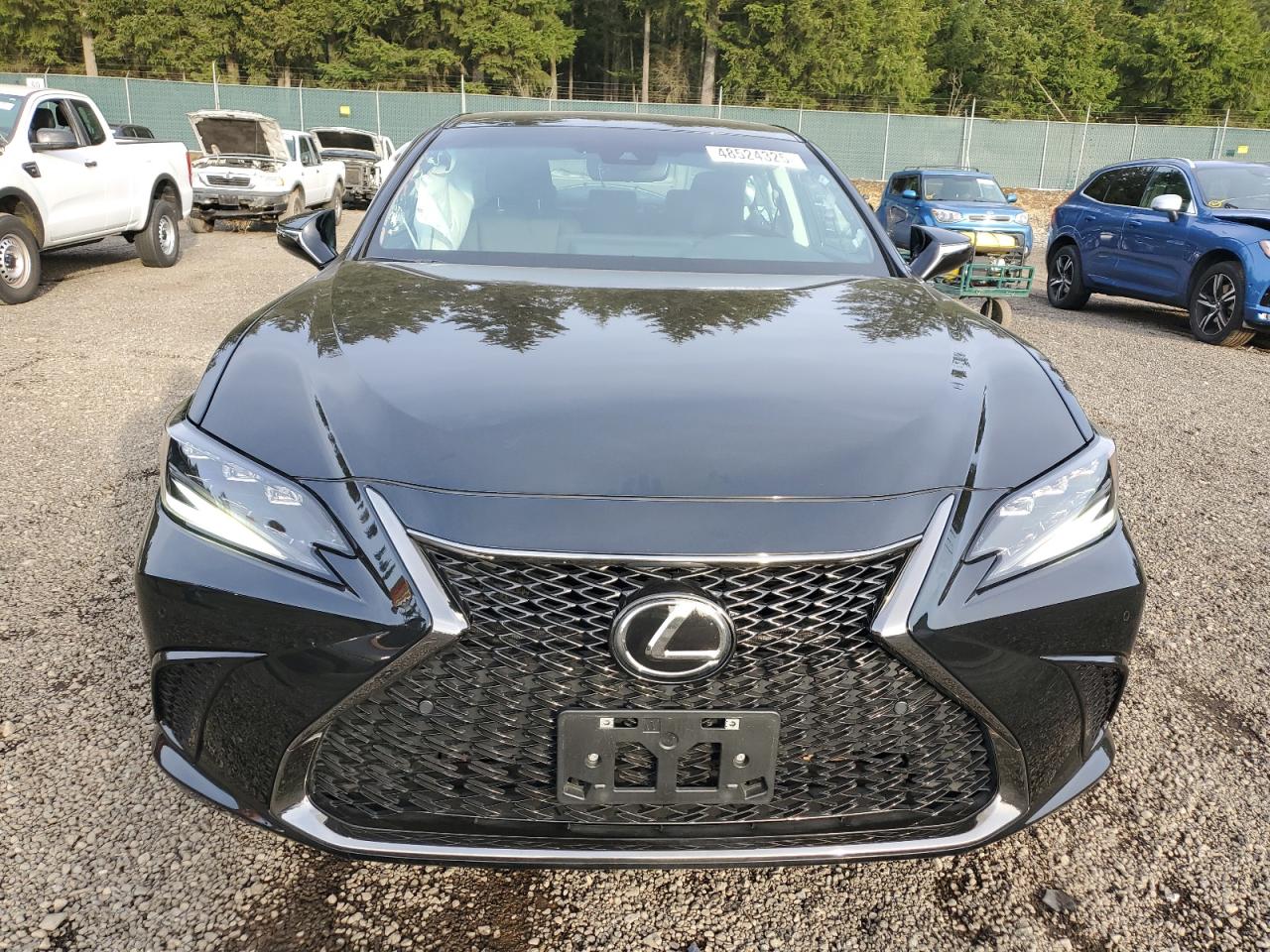 2023 Lexus ES VIN 58AD11D18PU011858 Copart auction photo, side / front end damage thumbnail 5