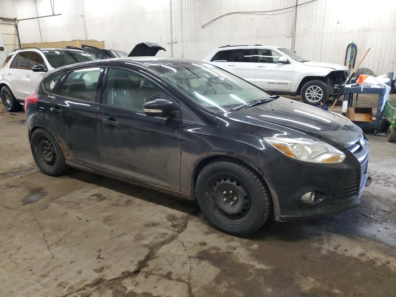 2014 Ford Focus VIN 1FADP3K26EL442418 Copart auction photo, all over damage thumbnail 4
