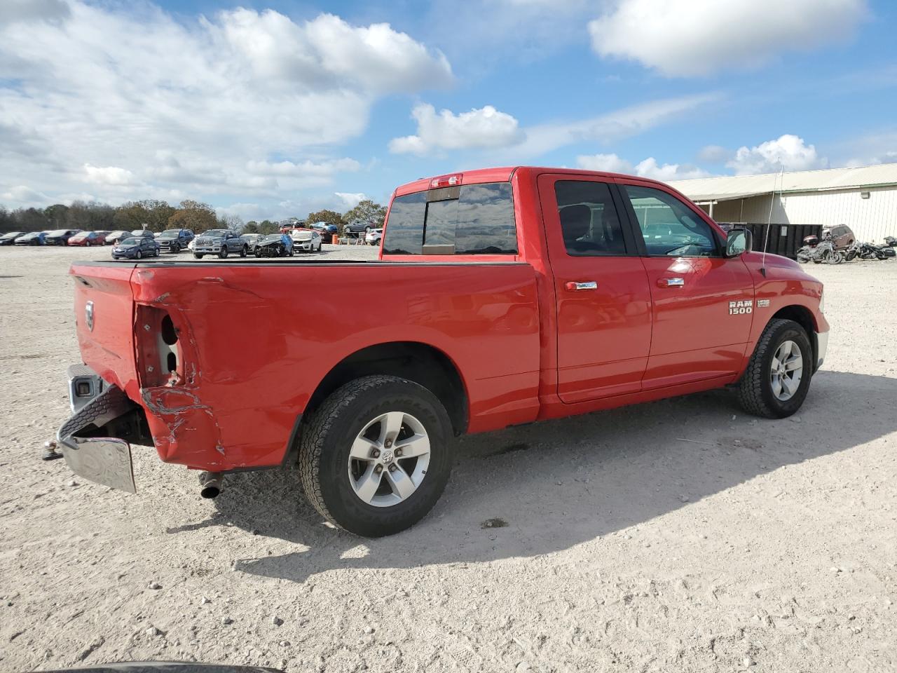 2017 RAM 1500 VIN 1C6RR6GT9HS549915 Copart auction photo, rear end / mechanical damage thumbnail 3
