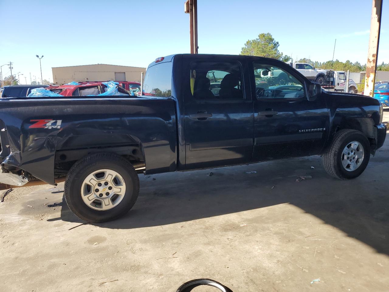2007 Chevrolet Silverado VIN 3GCEK13M37G553591 Copart auction photo, minor dent/scratches damage thumbnail 3