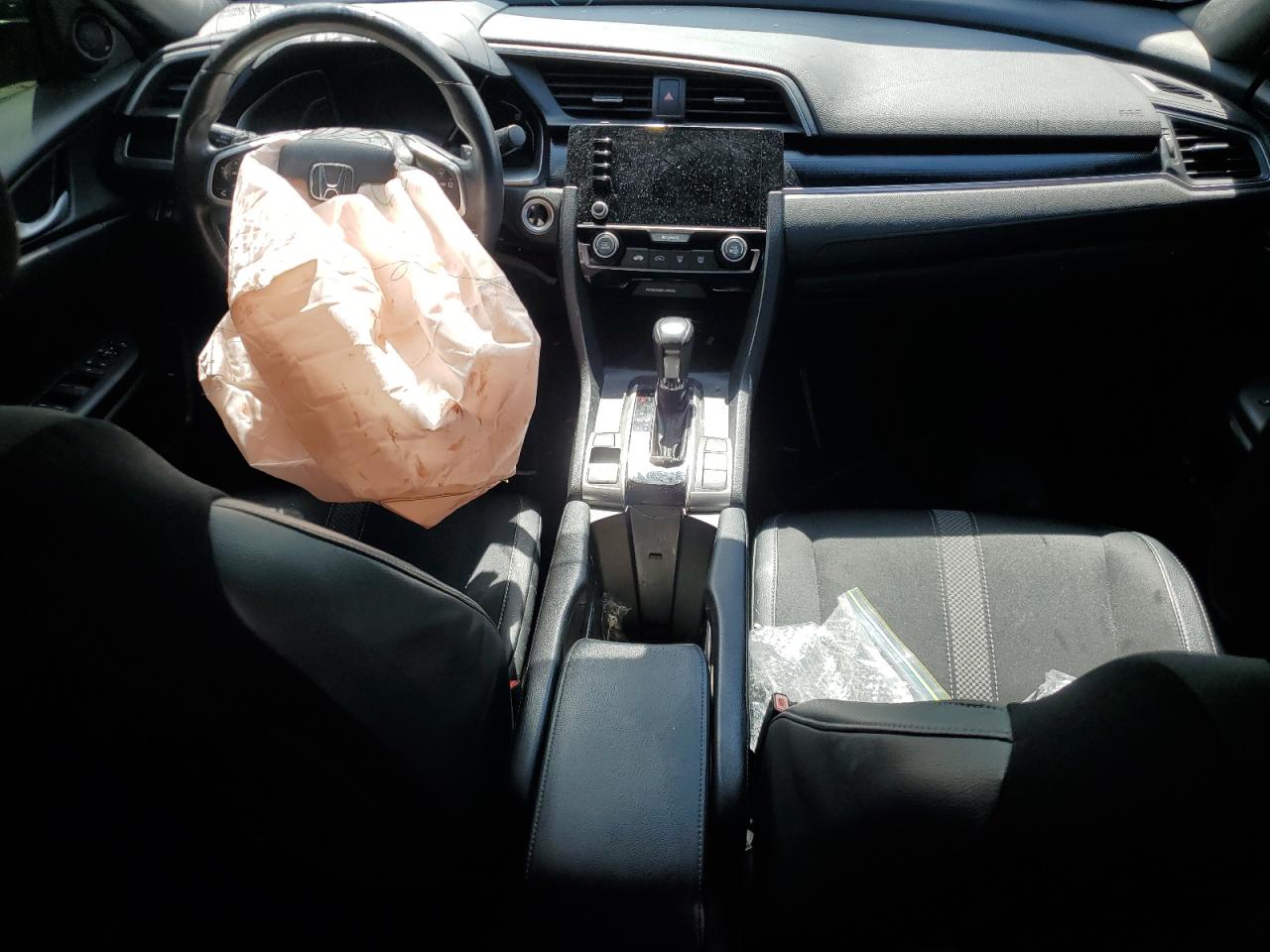 2020 Honda Civic VIN 2HGFC2F84LH514090 Copart auction photo, front end damage thumbnail 8