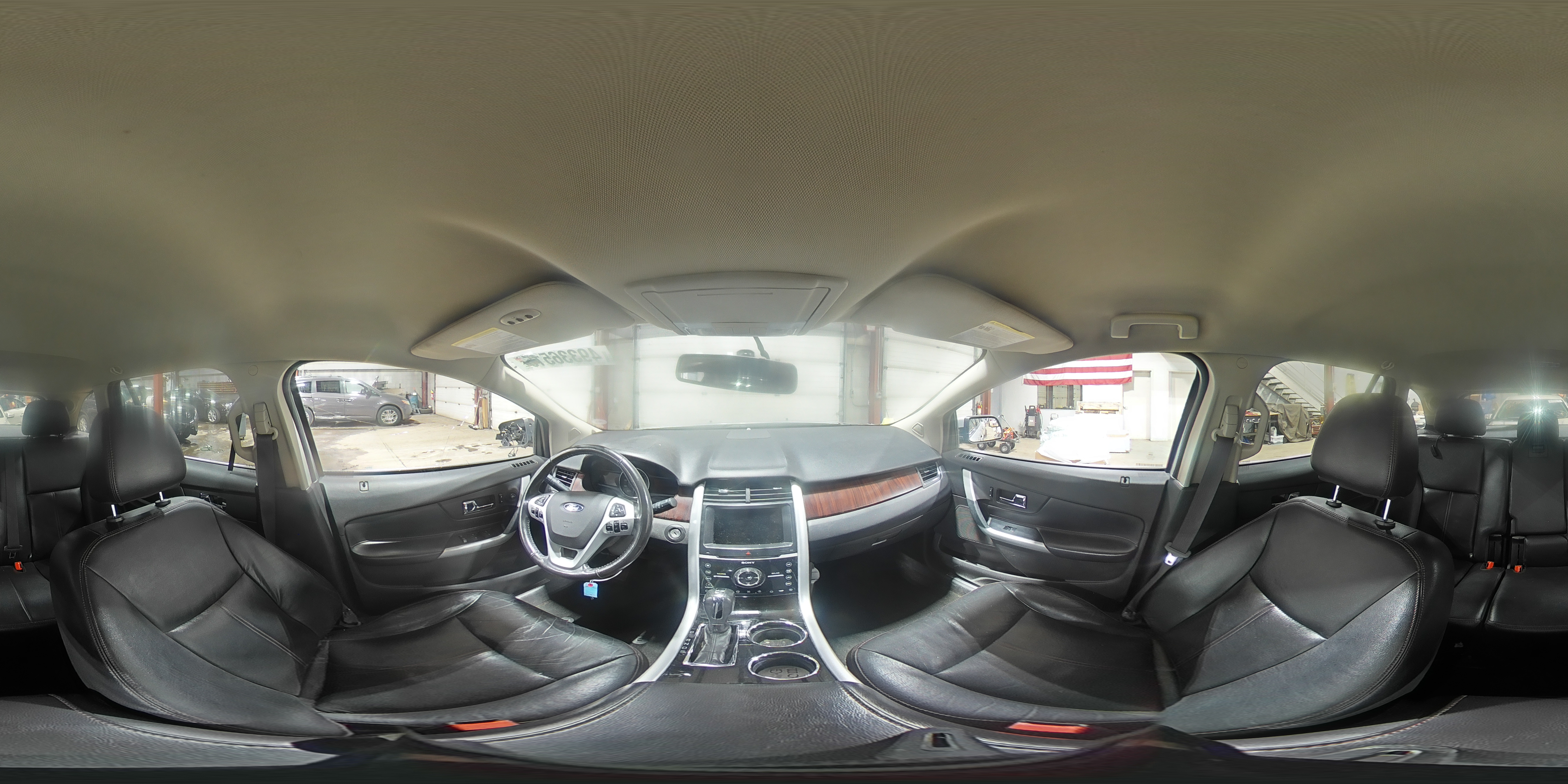 2013 Ford Edge VIN 2FMDK4KC7DBC13702 Copart auction photo, side / rear end damage thumbnail 16