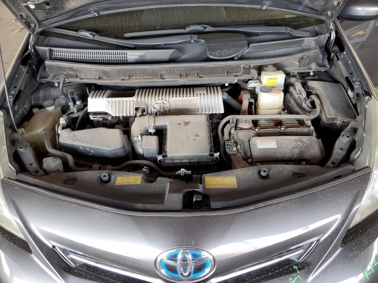 2014 Toyota Prius VIN JTDZN3EU3E3329755 Copart auction photo, front end damage thumbnail 11