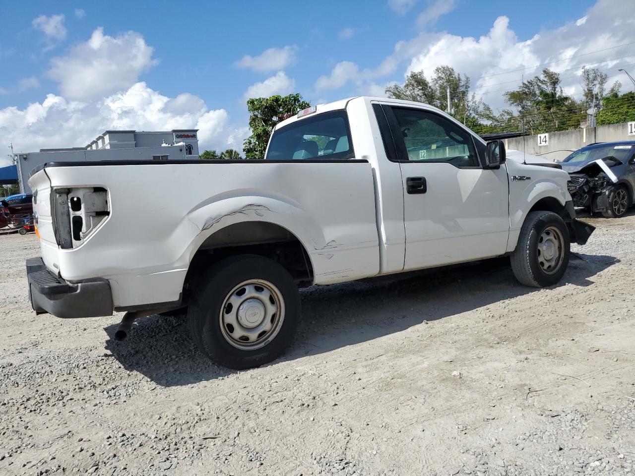 2012 Ford F-150 VIN 1FTMF1CM0CFC82355 Copart auction photo, front end damage thumbnail 3