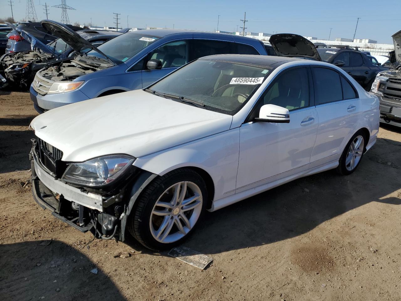 2013 Mercedes-Benz C-klasse VIN WDDGF8ABXDA781613