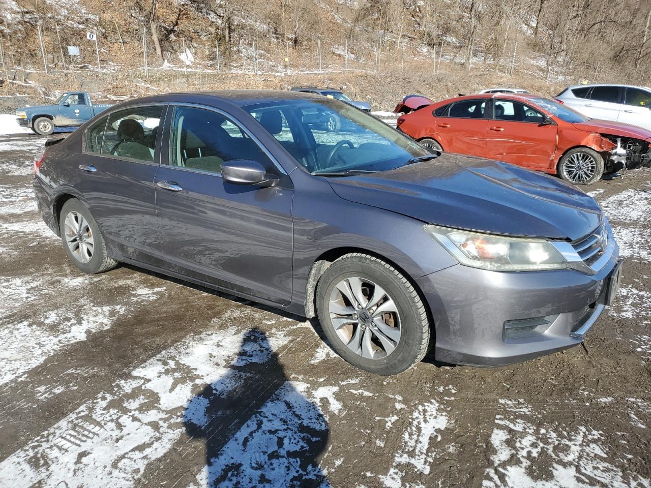 2013 Honda Accord VIN 1HGCR2F35DA243613 Copart auction photo, top/roof / rear end damage thumbnail 4