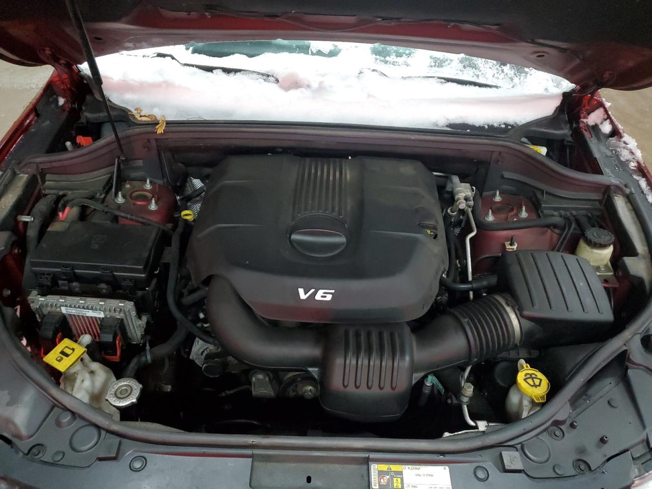 2015 Jeep Grand Cherokee VIN 1C4RJFAG2FC894366 Copart auction photo, front end / mechanical damage thumbnail 12