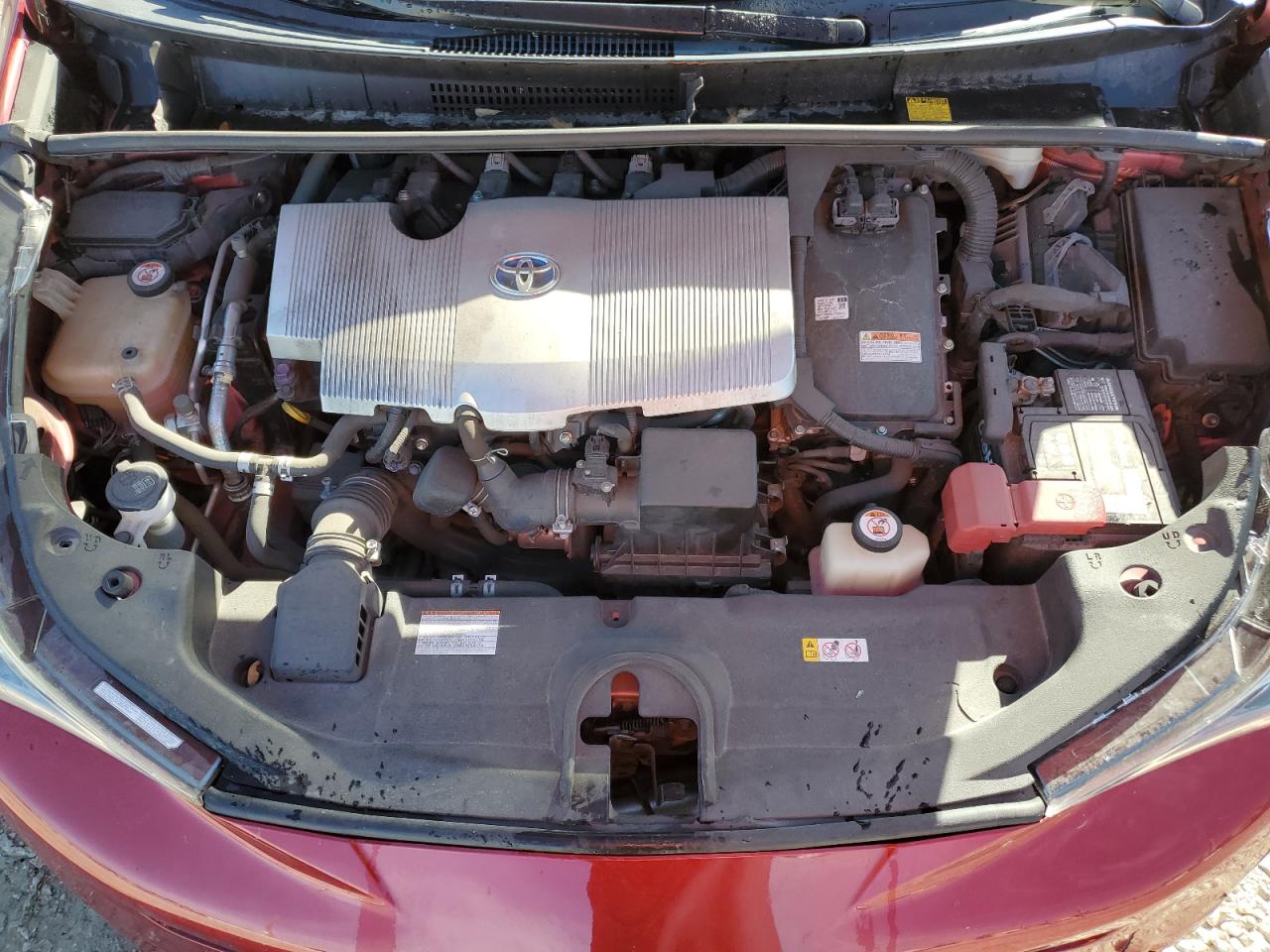 2017 Toyota Prius VIN JTDKARFU3H3537489 Copart auction photo, rear end damage thumbnail 11