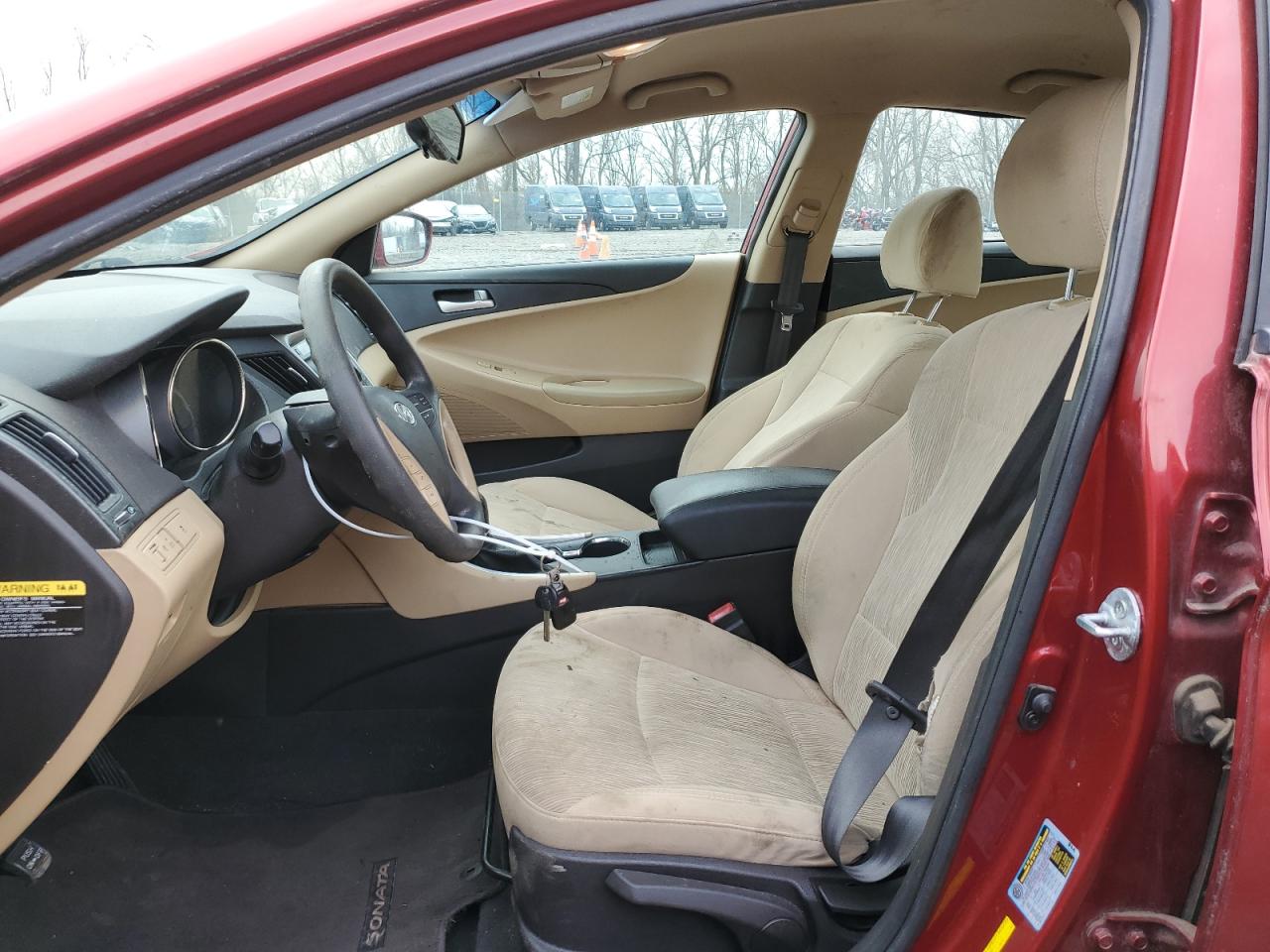 2013 Hyundai Sonata VIN 5NPEB4ACXDH660619 Copart auction photo, undercarriage / all over damage thumbnail 7