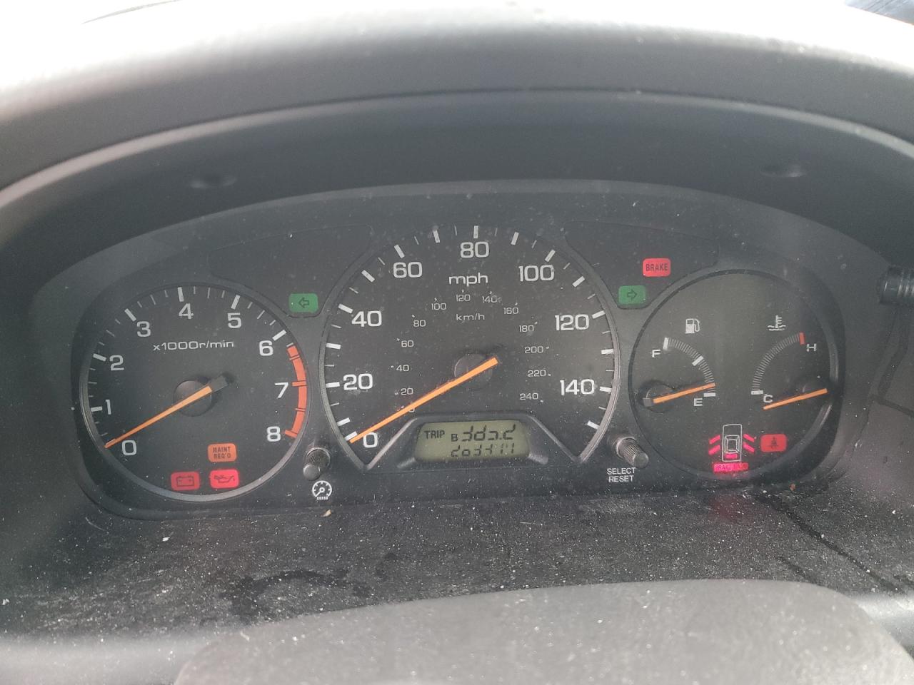 2002 Honda Accord VIN 1HGCF85492A106080 Copart auction photo, front end / rear end damage thumbnail 9