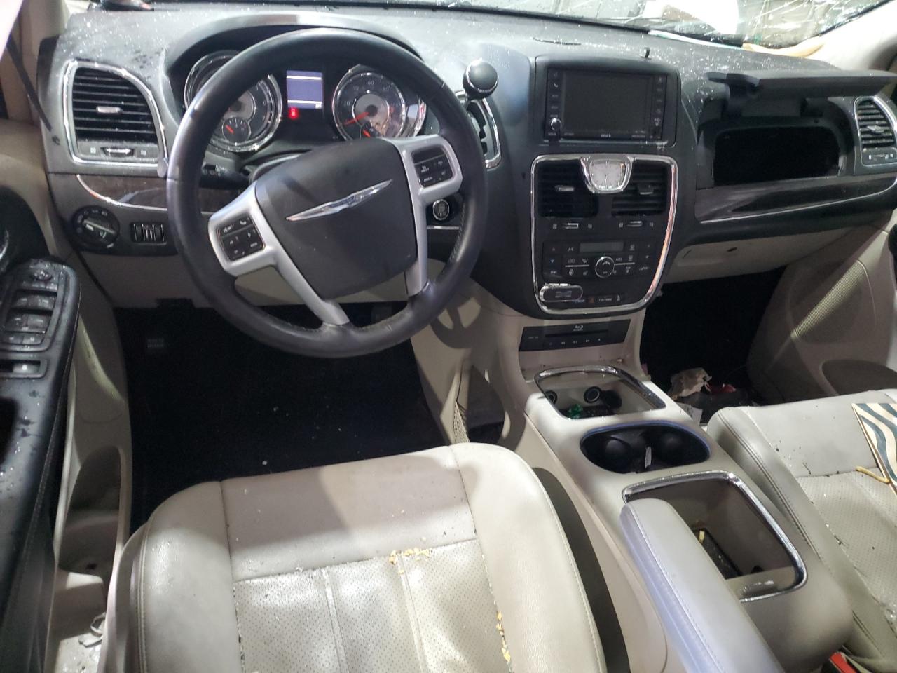 2014 Chrysler Town & Country VIN 2C4RC1CGXER133391 Copart auction photo, all over damage thumbnail 8