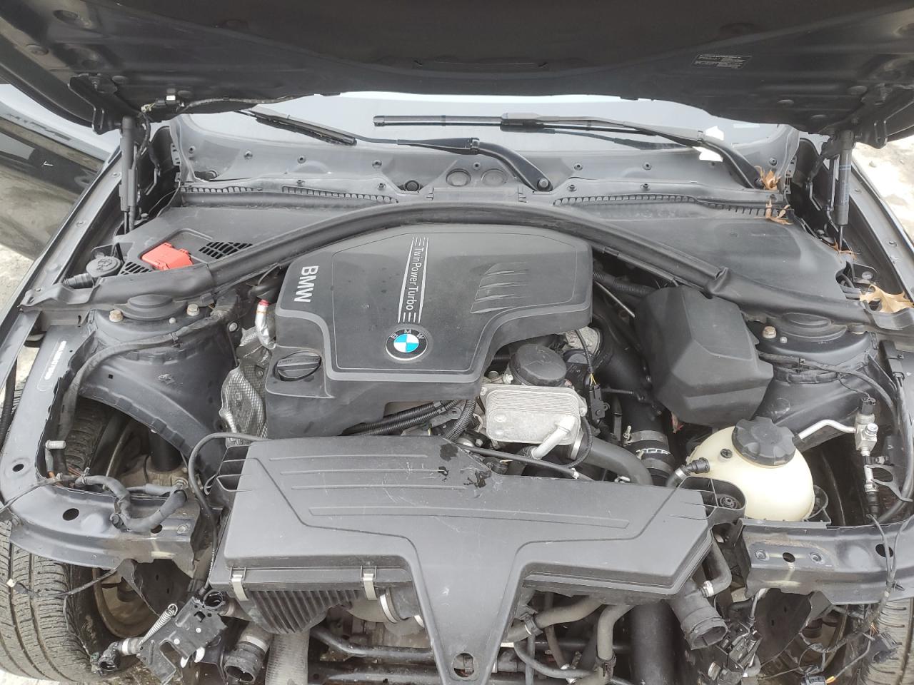 2014 BMW 4er VIN WBA3N5C51EF715759 Copart auction photo, front end damage thumbnail 11