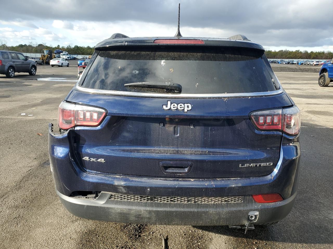 2018 Jeep Compass VIN 3C4NJDCB6JT401399 Copart auction photo, all over damage thumbnail 6