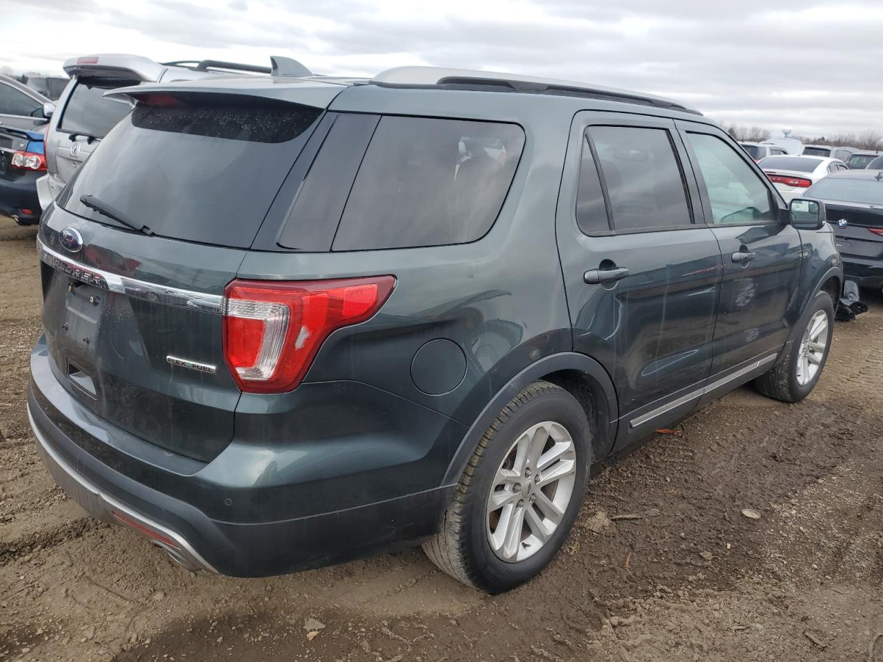 2016 Ford Explorer VIN 1FM5K7D84GGB16498 Copart auction photo, rear end / minor dent/scratches damage thumbnail 3