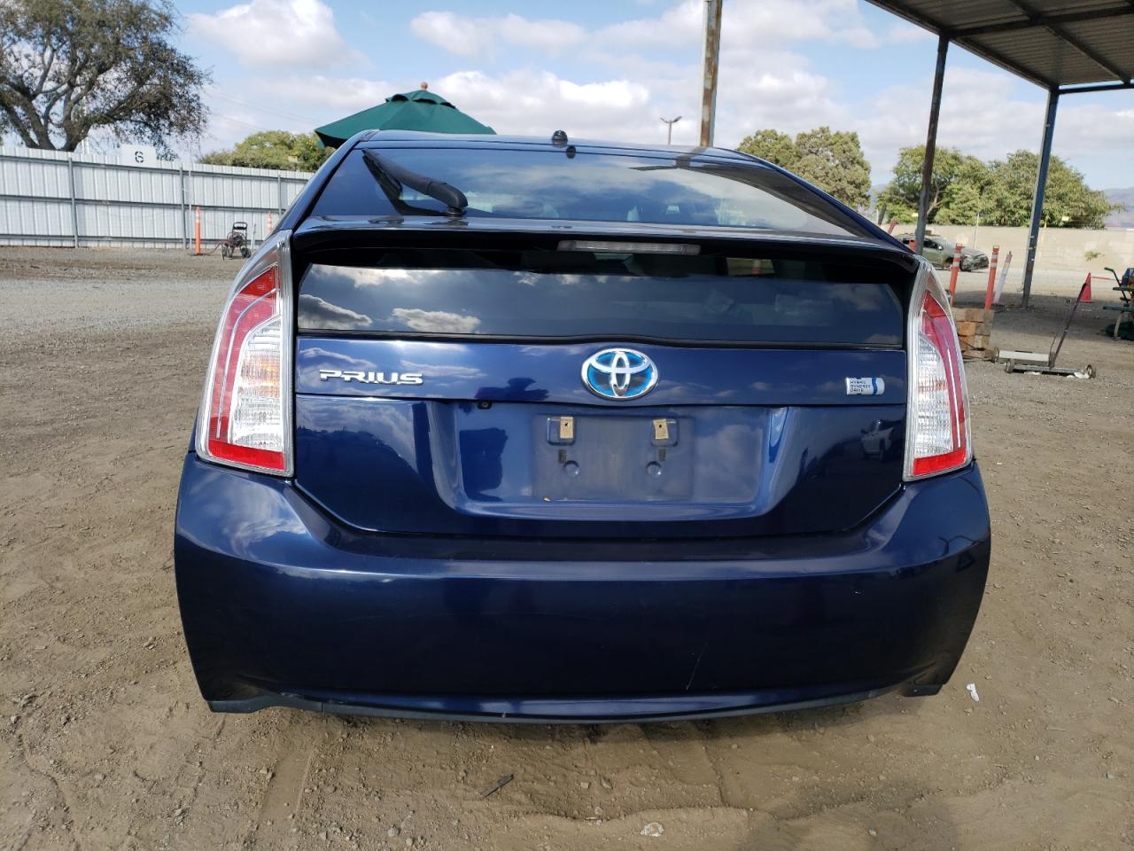 2015 Toyota Prius VIN JTDKN3DU7F1982590 Copart auction photo, front end / side damage thumbnail 6