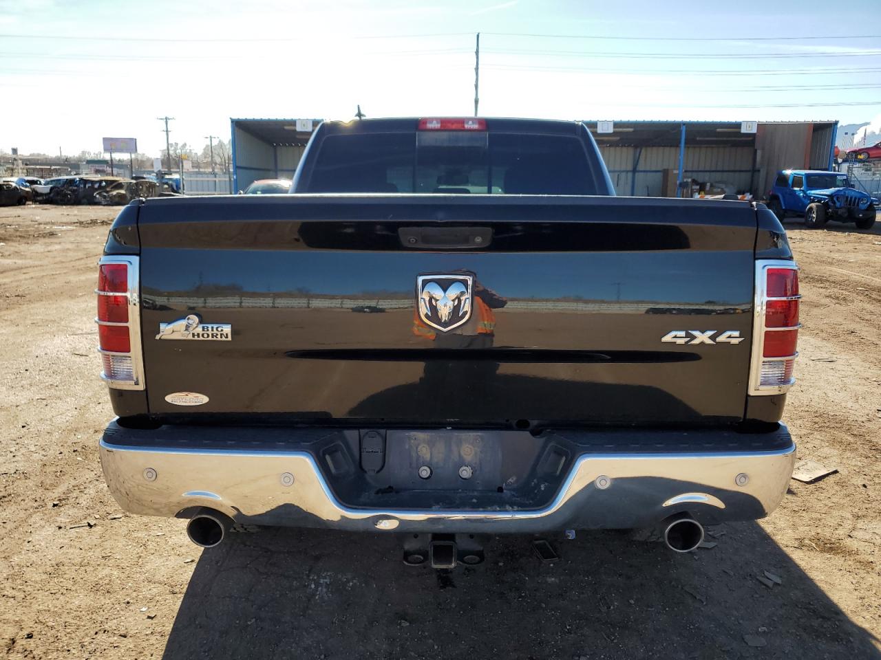 2017 RAM 1500 VIN 1C6RR7LM9HS872138 Copart auction photo, front end damage thumbnail 6