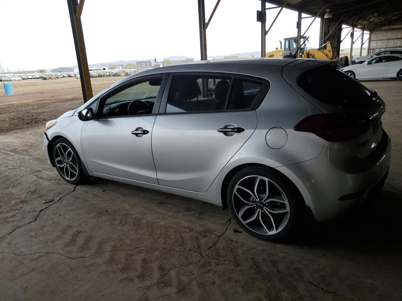 2015 KIA Forte VIN KNAFZ5A3XF5285224 Copart auction photo, front end / minor dent/scratches damage thumbnail 2