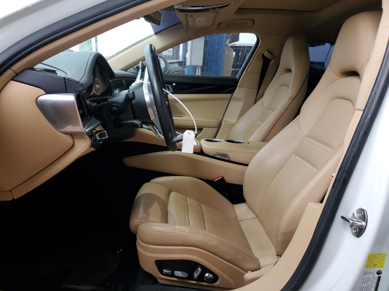 2017 Porsche Panamera VIN WP0AA2A77HL103502 Copart auction photo, undercarriage damage thumbnail 7