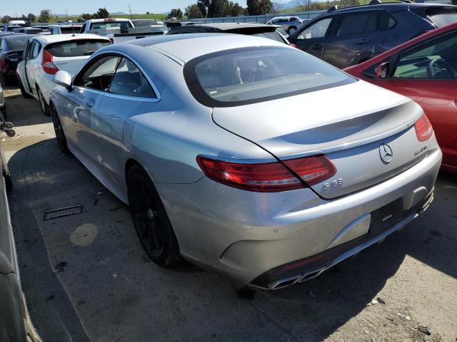 2015 Mercedes-Benz S-klasse VIN WDDXJ7JB6FA007435 Copart auction photo, side damage thumbnail 2