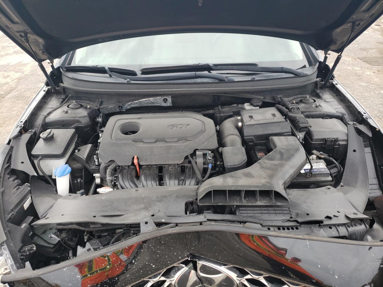 2019 Hyundai Sonata VIN 5NPE34AF7KH753019 Copart auction photo, front end damage thumbnail 11