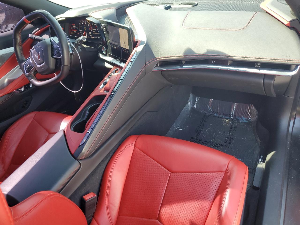 2020 Chevrolet Corvette VIN 1G1Y72D45L5113319 Copart auction photo, undercarriage damage thumbnail 8