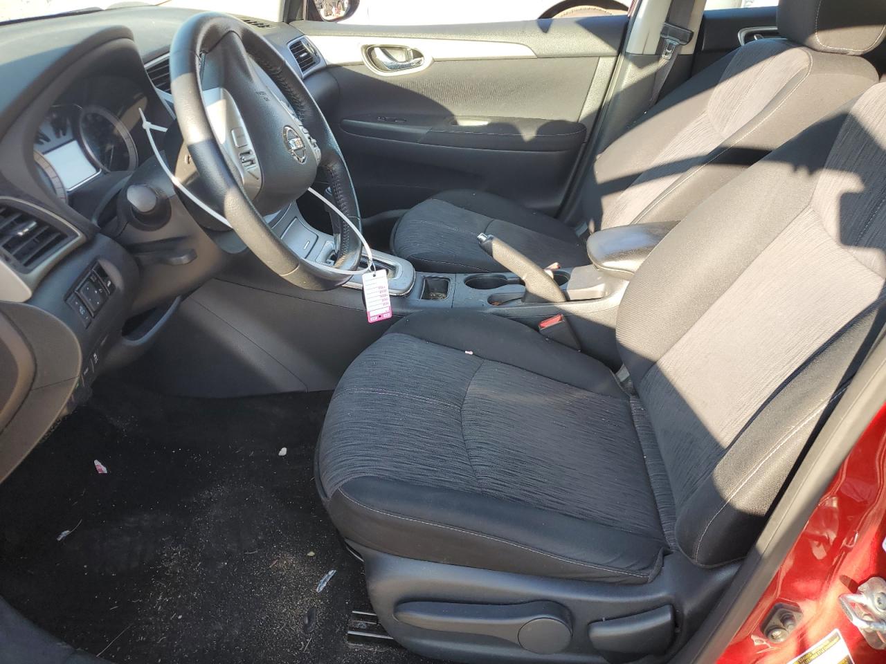 2014 Nissan Sentra VIN 3N1AB7APXEL655637 Copart auction photo, rear end damage thumbnail 7