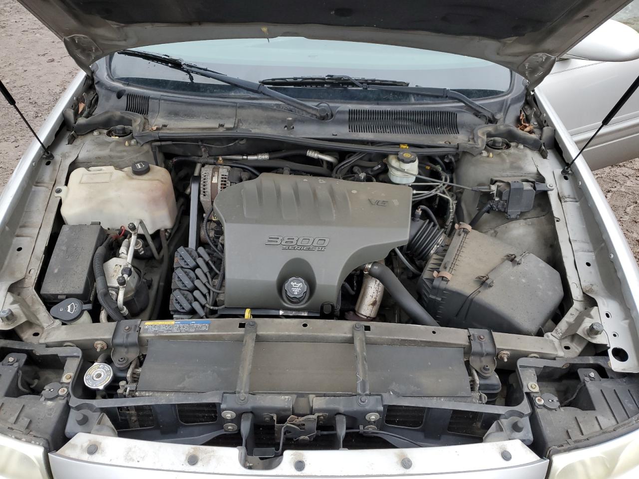 2004 Buick LeSabre VIN 1G4HP52KX44118741 Copart auction photo, front end / side damage thumbnail 12