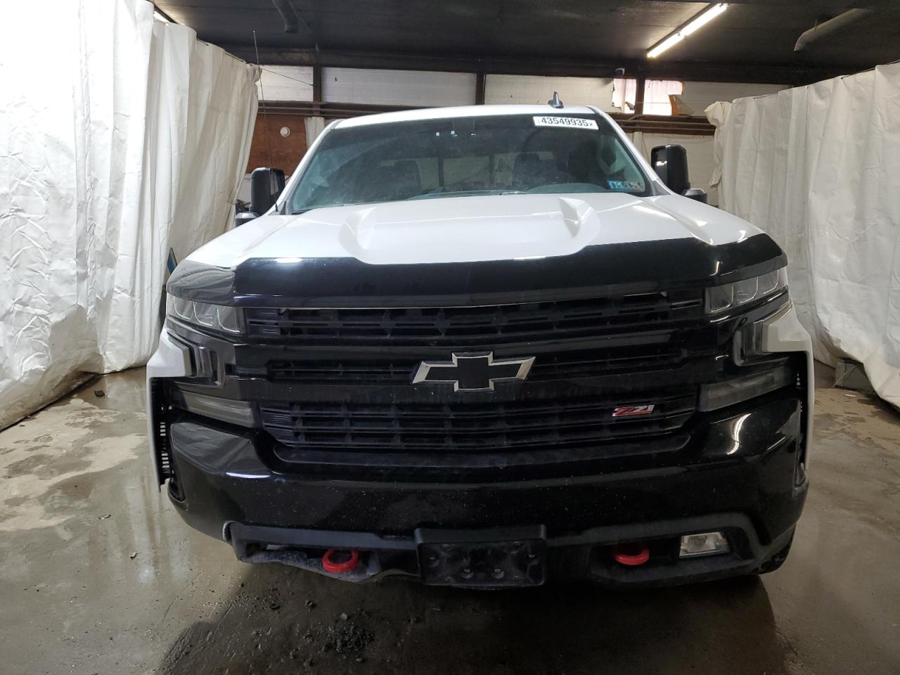 2021 Chevrolet Silverado VIN 3GCPYFED2MG386377 Copart auction photo, front end / side damage thumbnail 5
