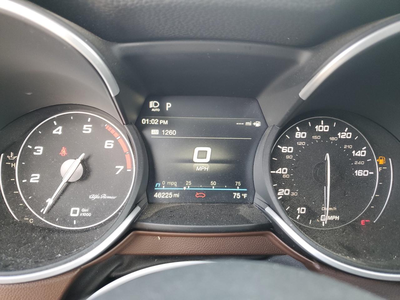2020 Alfa Romeo Stelvio VIN ZASPAKBN1L7C95354 Copart auction photo, front end / minor dent/scratches damage thumbnail 9