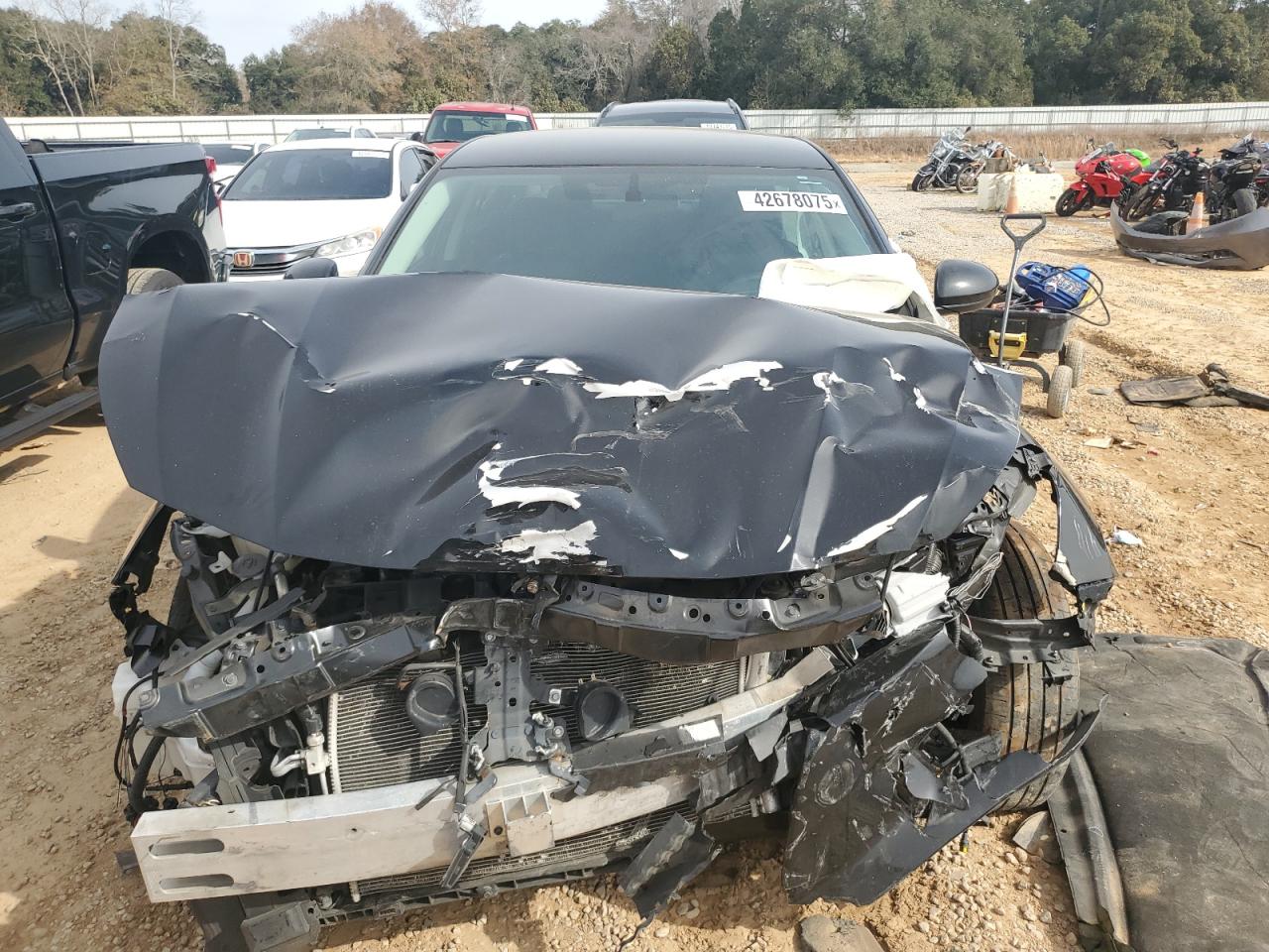 2020 Nissan Altima VIN 1N4BL4BV9LC181592 Copart auction photo, front end / side damage thumbnail 5