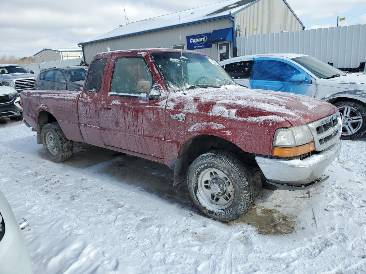 1998 Ford Ranger VIN 1FTYR14CXWPA52707 Copart auction photo, front end damage thumbnail 4