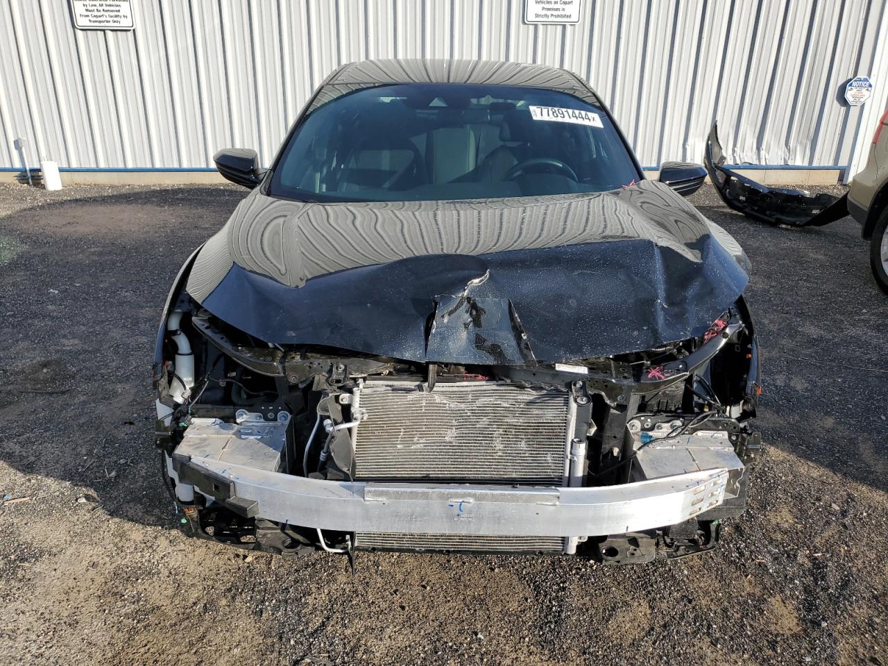 2021 Honda Civic VIN 2HGFC2F8XMH521689 Copart auction photo, front end damage thumbnail 5
