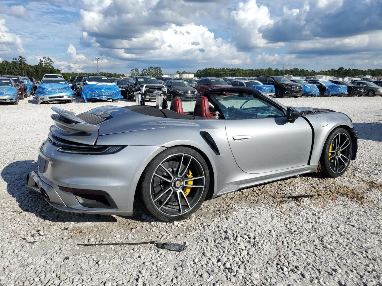 2021 Porsche 911 VIN WP0CD2A95MS263475 Copart auction photo, all over damage thumbnail 3