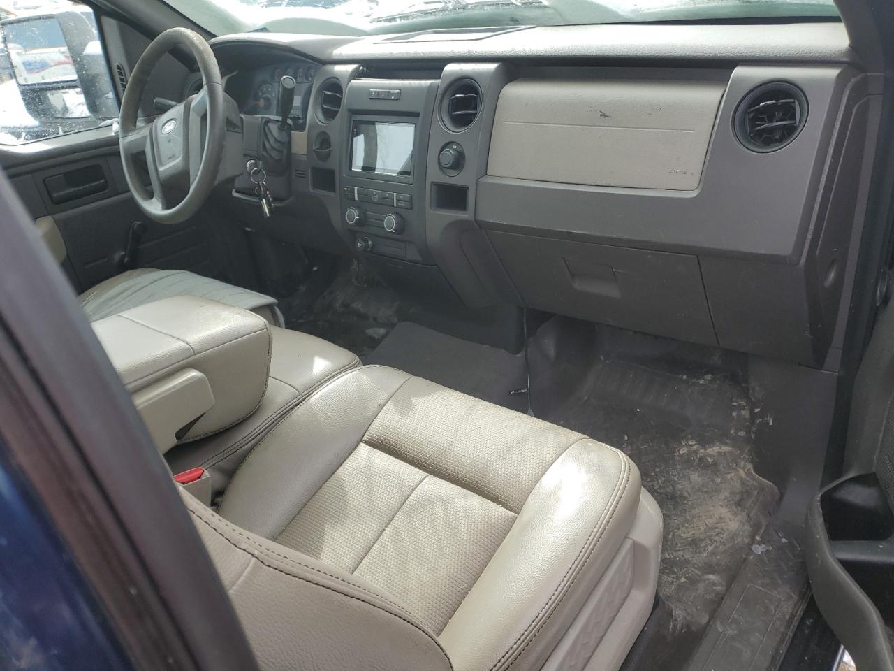 2009 Ford F-150 VIN 1FTRF12W39KA89206 Copart auction photo, side damage thumbnail 8