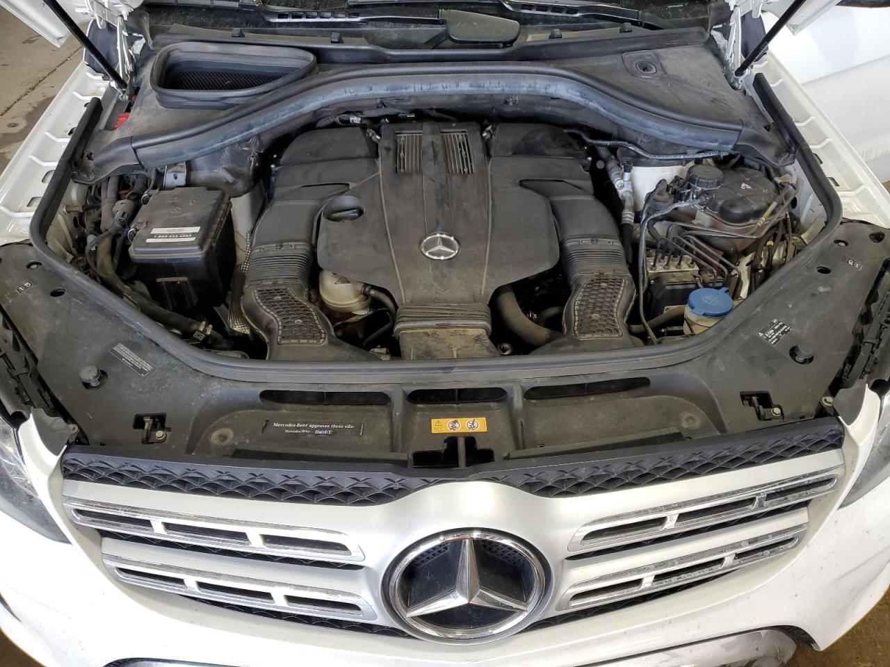 2017 Mercedes-Benz GLS-klasse VIN 4JGDF6EE2HA849345 Copart auction photo, mechanical damage thumbnail 12