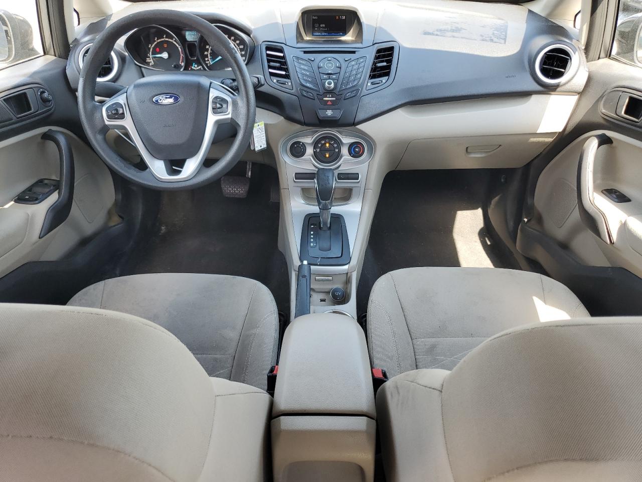 2018 Ford Fiesta VIN 3FADP4BJ0JM111467 Copart auction photo, front end damage thumbnail 8
