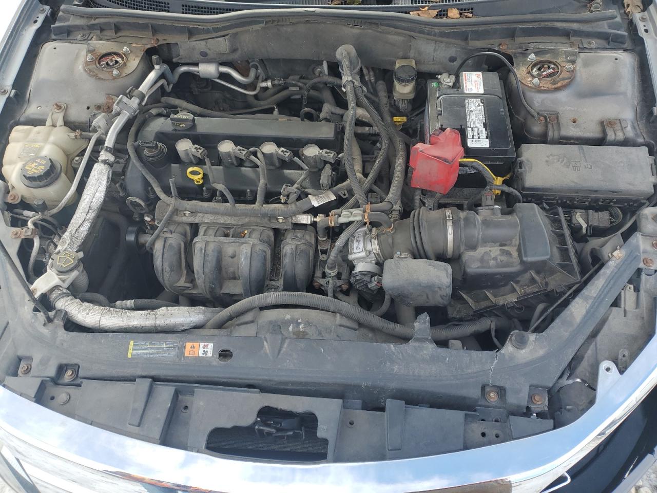 2011 Ford Fusion VIN 3FAHP0HA7BR132631 Copart auction photo, front end damage thumbnail 11