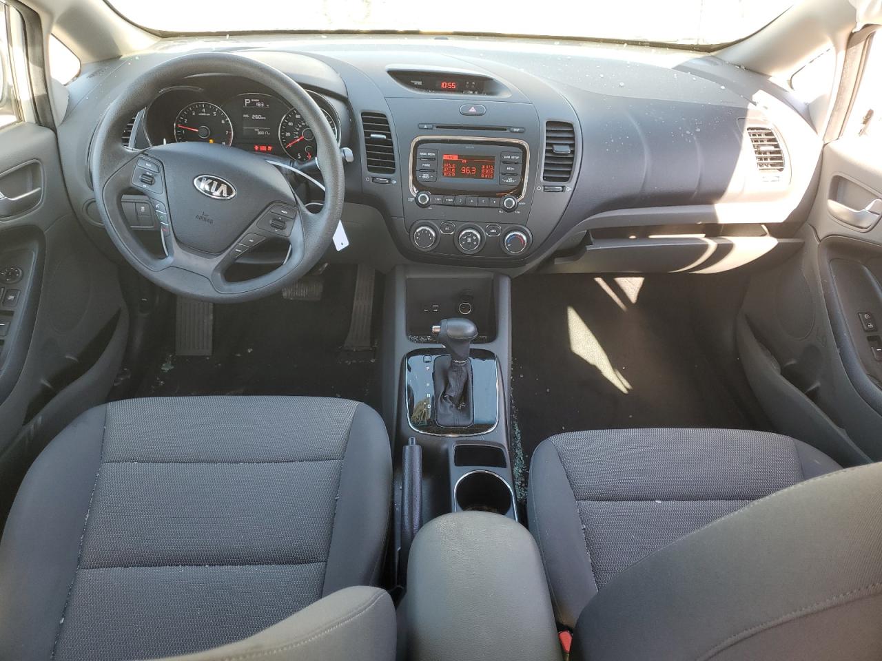 2017 KIA Forte VIN 3KPFK4A77HE117021 Copart auction photo, front end / side damage thumbnail 8